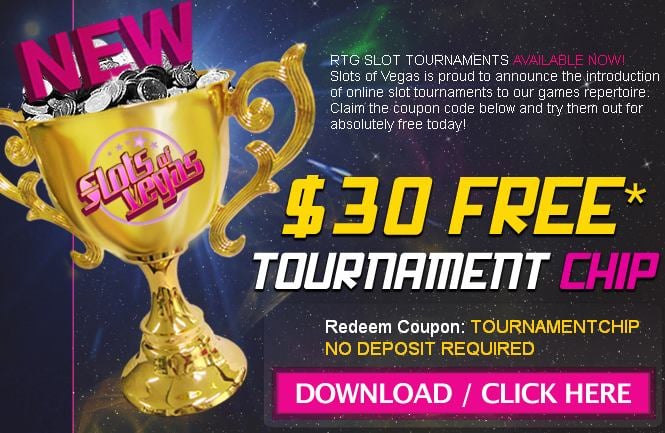 Slots of Vegas - $30 free chip Slots Tournaments