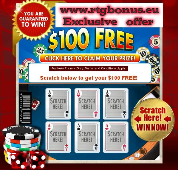 Wild Vegas - Scratch Here for $100 Free